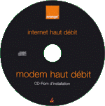 CD d'installation modem ADSL